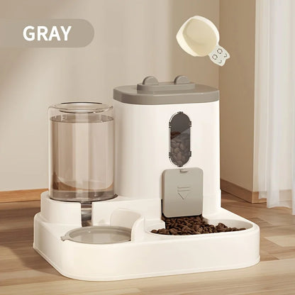 2-in-1 Cat Food and Water Feeder – Fully Automatic Pet Dispenser