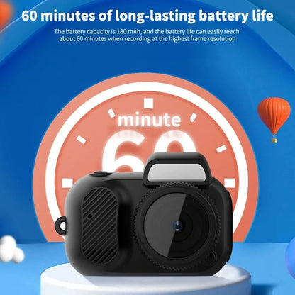 Mini Retro Camera with Screen – 1080p HD Portable Indoor/Outdoor Video Camera, TF Card Support, Holiday Gift Idea