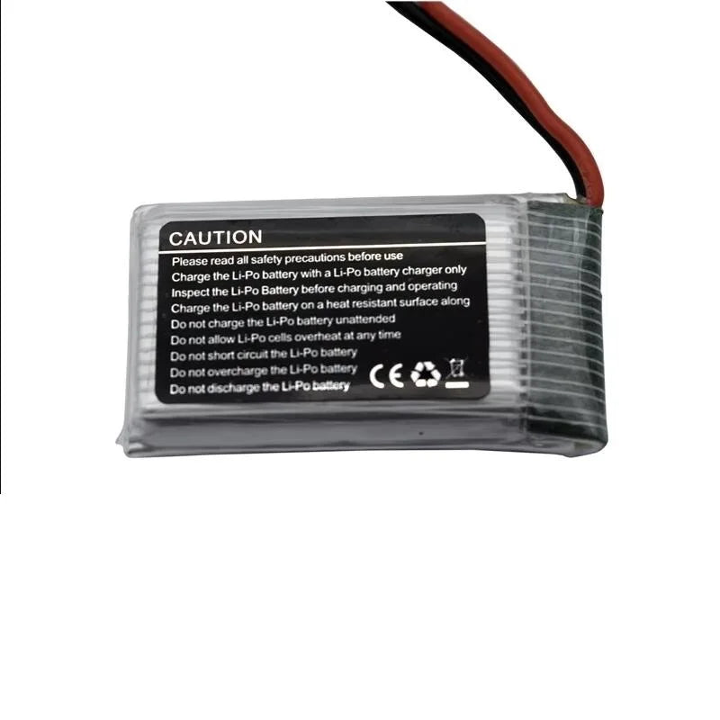 3.7V 1800mAh Rechargeable LiPo Battery - XH2.54 Plug for SYMA X5SW, KY601S & RC Drones