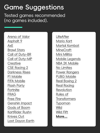 DATA FROG X3 Wireless Game Controller — Android Controller for Samsung Galaxy, Compatible with PUBG Mobile
