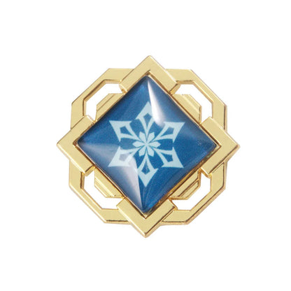 Genshin Impact Sumeru Vision Pins - Anime Character Element Badge Lapel Brooch Collectible Accessories