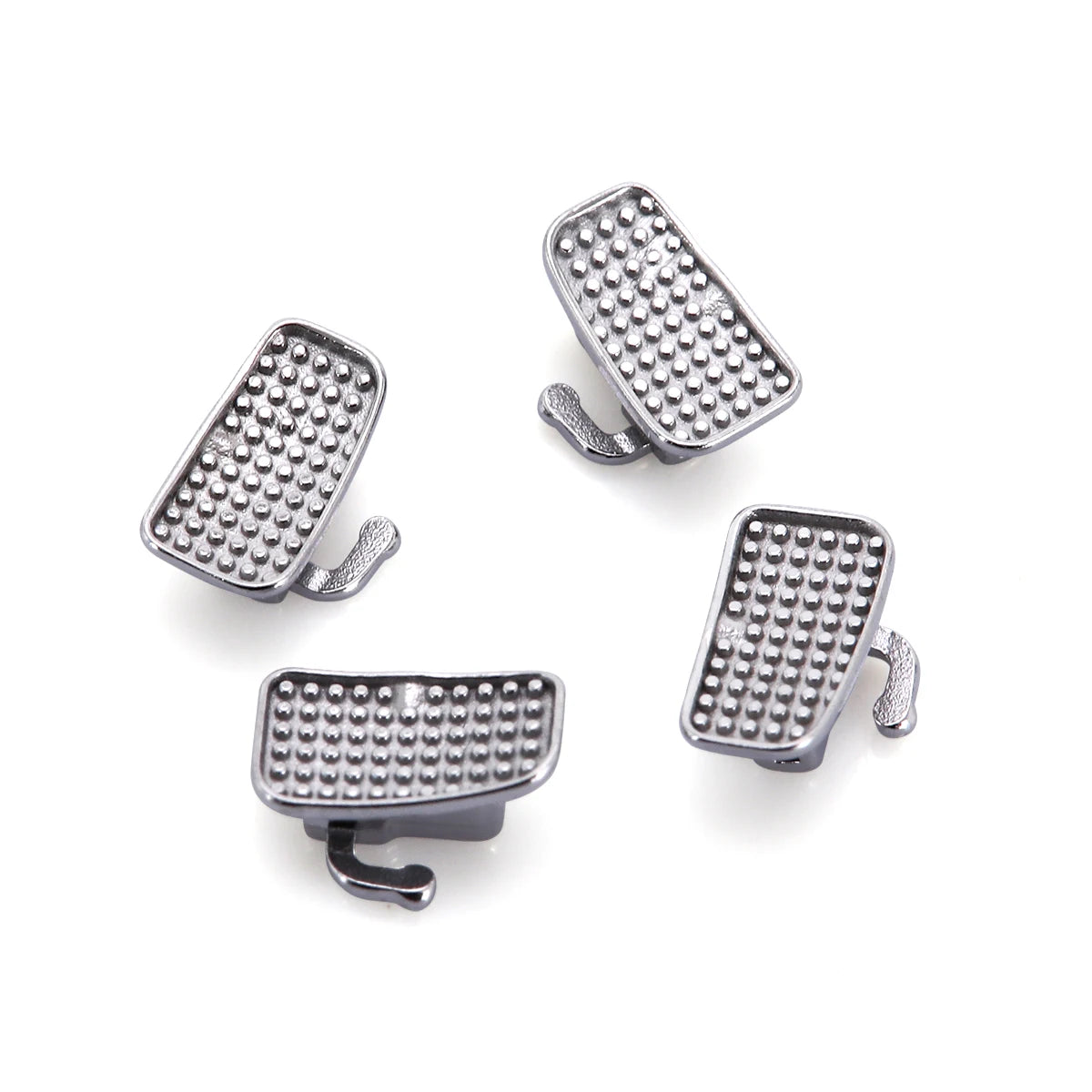AZDENT 5 Boxes Dental Brackets – Passive Self-Ligating Orthodontic Braces with MIM Monoblock & Buccal Tubes, MBT/Roth 0.022, 345 Hooks