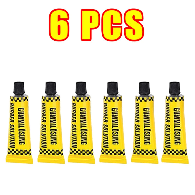 Car & Motorcycle Tire Repair Kit – Tubeless Tyre Puncture Plug Set with Rubber Strips for Truck & Vacuum Tire Repairs