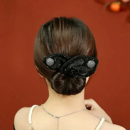 Heart-Shaped Hair Curler – Magic Donut Bun Maker for Women’s Braids & Hair Styling Accessories
