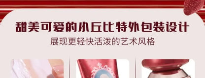 Flower Knows Strawberry Cupid Scented Hand Cream – Moisturizing & Nourishing Whitening Skin Care Lotion for Women 50ml