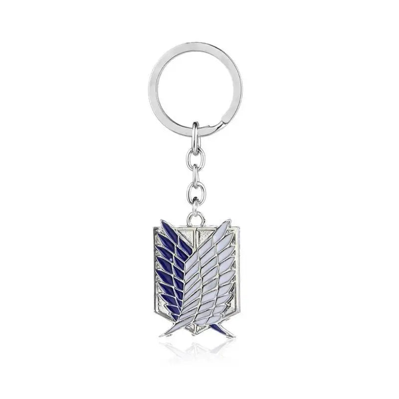 Attack on Titan Wings of Freedom Necklace - Alloy Investigator Logo Anime Pendant Jewelry Party Accessory