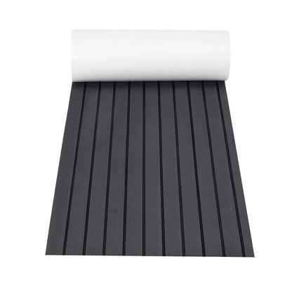 Self-Adhesive EVA Foam Teak Decking – Faux Marine Flooring Boat Floor Mat 600x2400x6mm