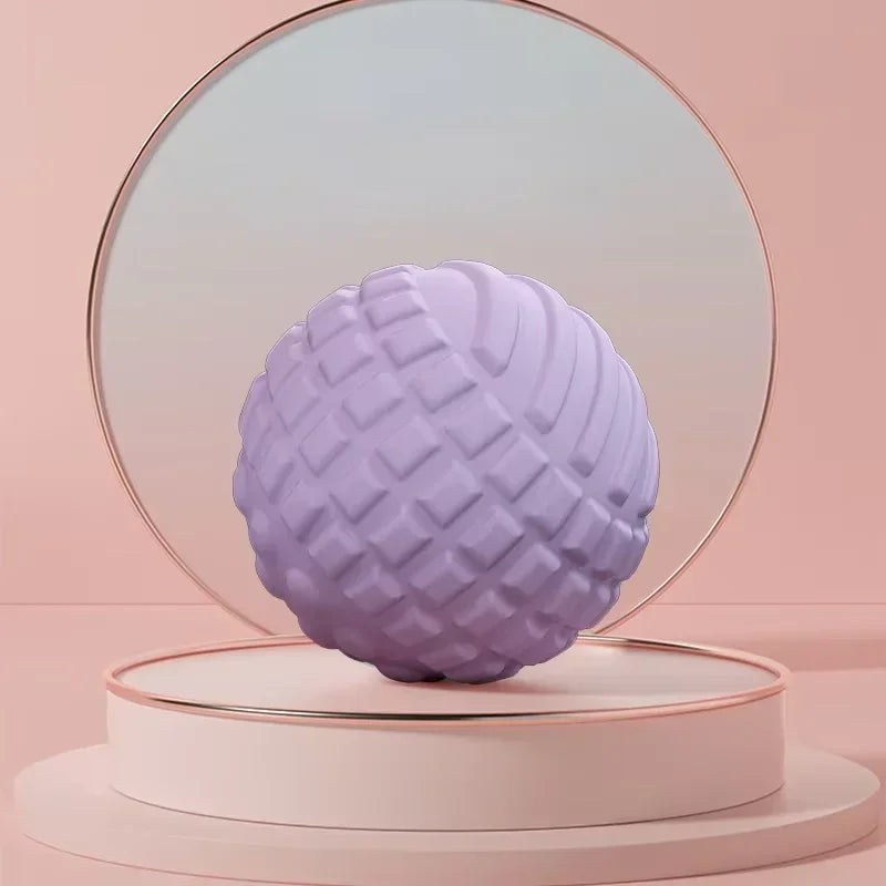 Yoga Foot Massage Ball — Handheld Acupressure Tool for Muscle Relaxation, Shoulder, Neck & Pain Relief