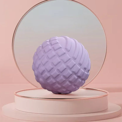 Yoga Foot Massage Ball — Handheld Acupressure Tool for Muscle Relaxation, Shoulder, Neck & Pain Relief