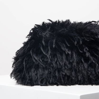 Dopamine Y2K Plush Clutch Bag – Candy-Colored Women's Clip Purse for Dinner or Party Dresses