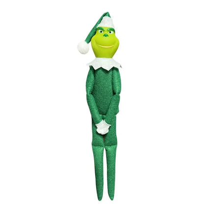 2025 New Anime Christmas Doll – PVC Action Figure Toy for Desk, Bookshelf, and Holiday Gift