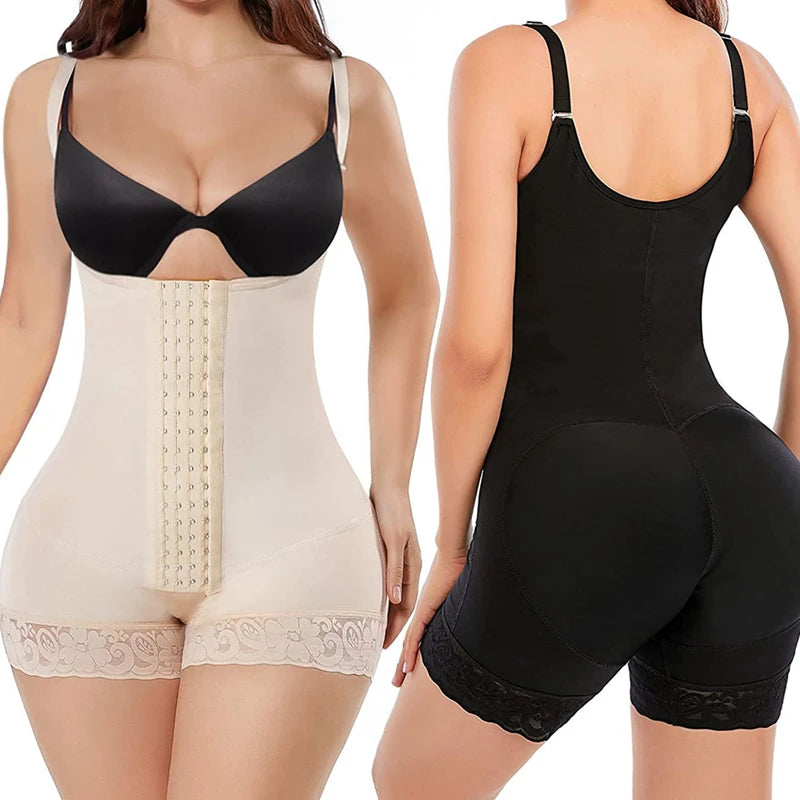 Postpartum Women's Girdle – Slimming Body Shaper with Abdomen & Waist Control Push-Up Panties