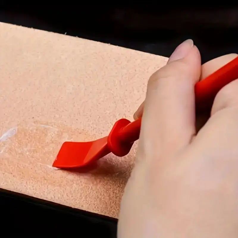 20pcs Glue Spreaders - Polypropylene Smear Sticks Applicator, Painting Scrapers for Handmade DIY Art and Leather Craft Tool