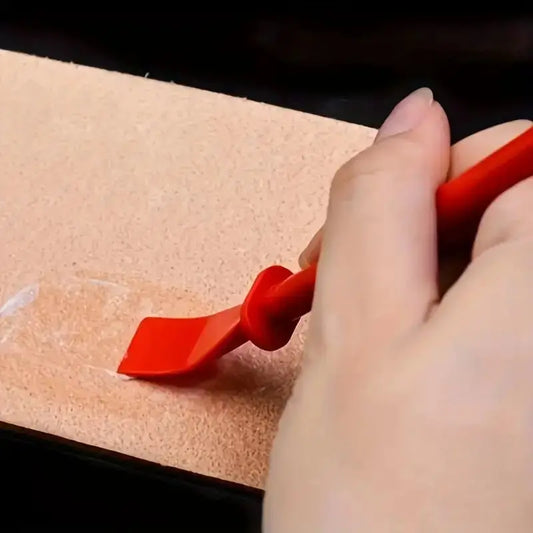 20pcs Glue Spreaders - Polypropylene Smear Sticks Applicator, Painting Scrapers for Handmade DIY Art and Leather Craft Tool