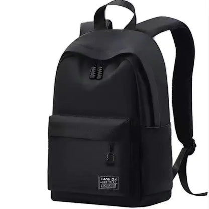 Trendy Minimalist Large Capacity Backpack for Men & Women – Versatile School, Travel & Laptop Bag, Washable Unisex Design