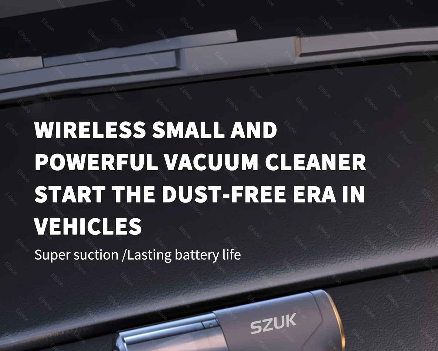 SZUK 18000PA Mini Portable Wireless Car Vacuum Cleaner – Powerful Handheld Cleaning Machine