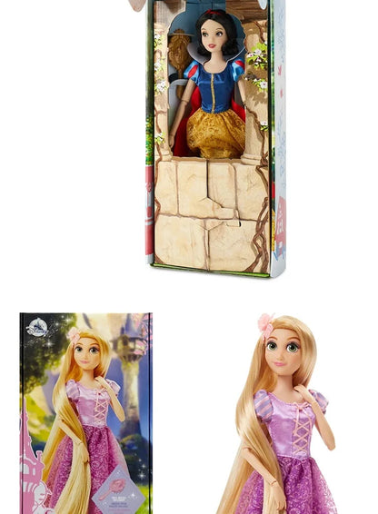 Disney Princess Frozen Elsa & Anna Classic Dolls – Anime Action Dress-Up Toy for Girls’ Gift