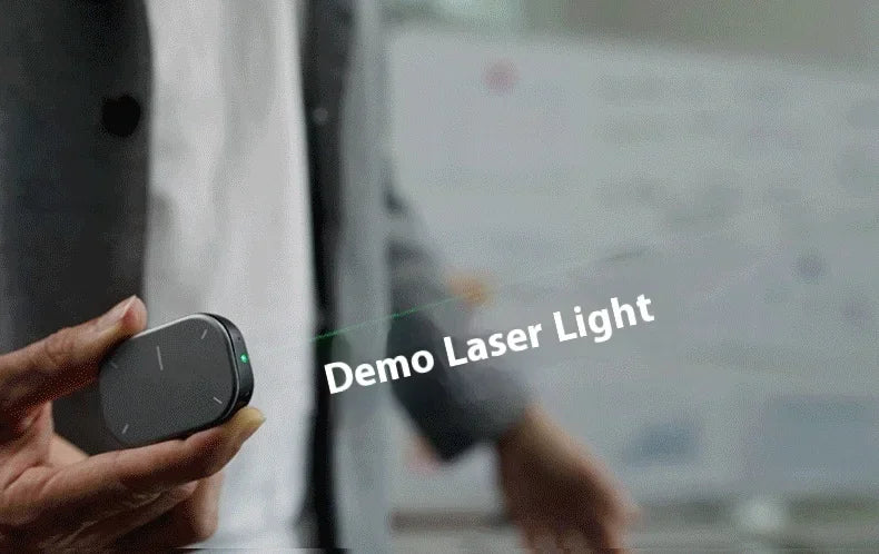 Cheerdots 2 Detachable Air Mouse – Wireless Touchpad, Laser AI Recording, ChatGPT Mobile Presenter & Remote Control
