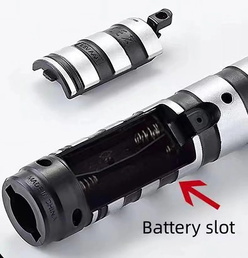 REikirc 75cm RGB Lightsaber – 2 in 1 7 Color Light Sword Toy for Kids & Parties