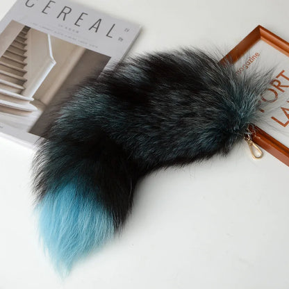 Cute Fluffy Bunny Fur Keychain – Plush Pom Pom Bag Charm and Car Key Ring with Hair Bow