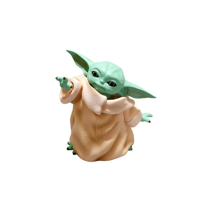 Hasbro Star Wars Mandalorian Mini Figures — Baby Yoda & Darth Action Toy Collection for Kids Gift