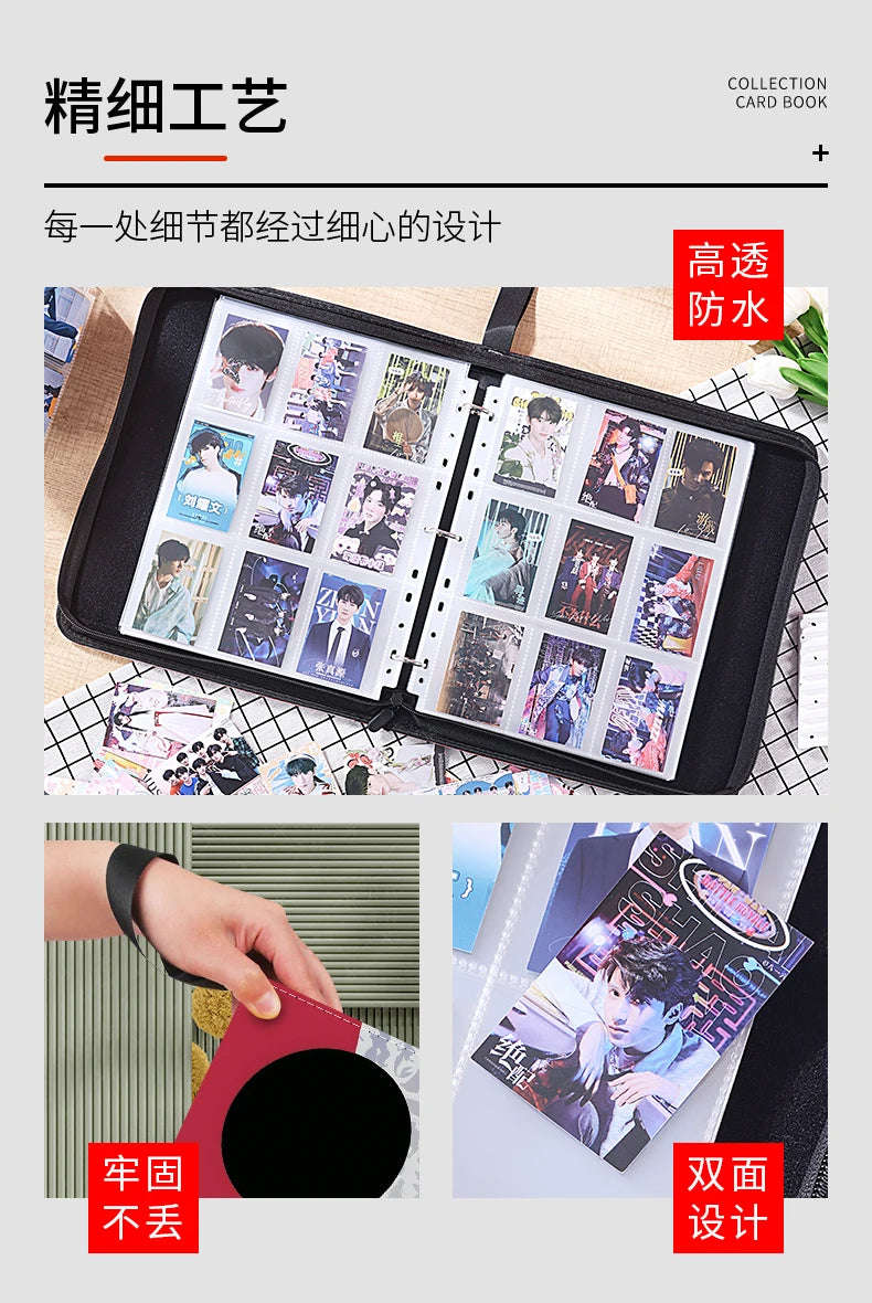 400/900PCS Pokémon Card Storage Book – 25th Anniversary Large Capacity Collectible Album for Cards