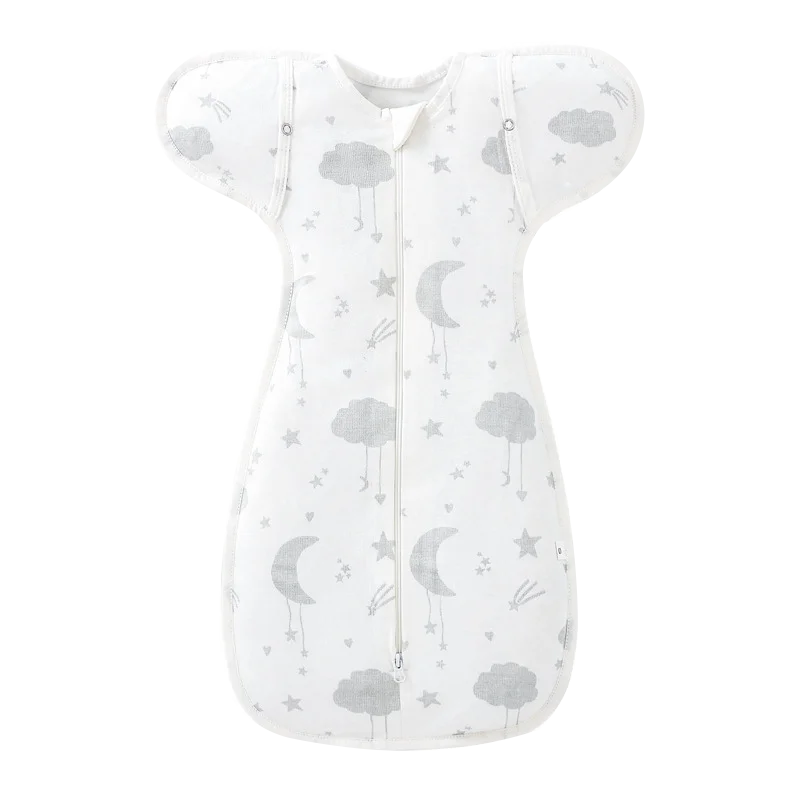 Newborn Cotton Swaddle Sleepsack - 0-6 Months Baby Wrap Bedding for Cozy Sleep Comfort
