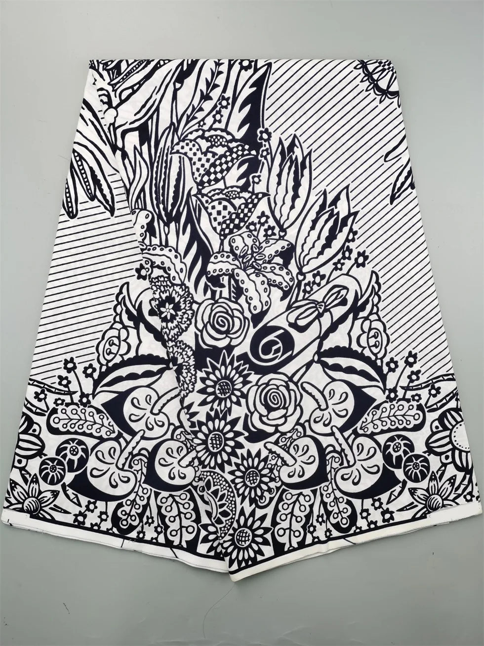 2025 African Wax Fabric - High Quality Cotton Nigerian Ankara Batik Print Material for Sewing & Dresses