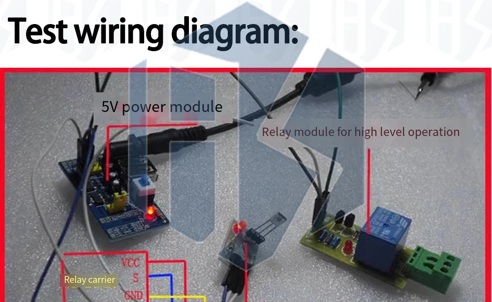 KY-008 650nm Laser Transmitter Module – Laser Sensor Receiver Kit, Non-Modulated Tube Module