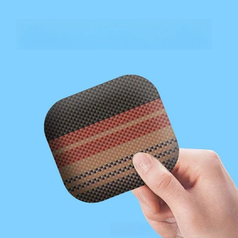 AirPods Carbon Fiber Case - Matte Anti-Drop Protective Cover for AirPods 1st 2nd 3rd 4th Gen Pro 2 Pro 3