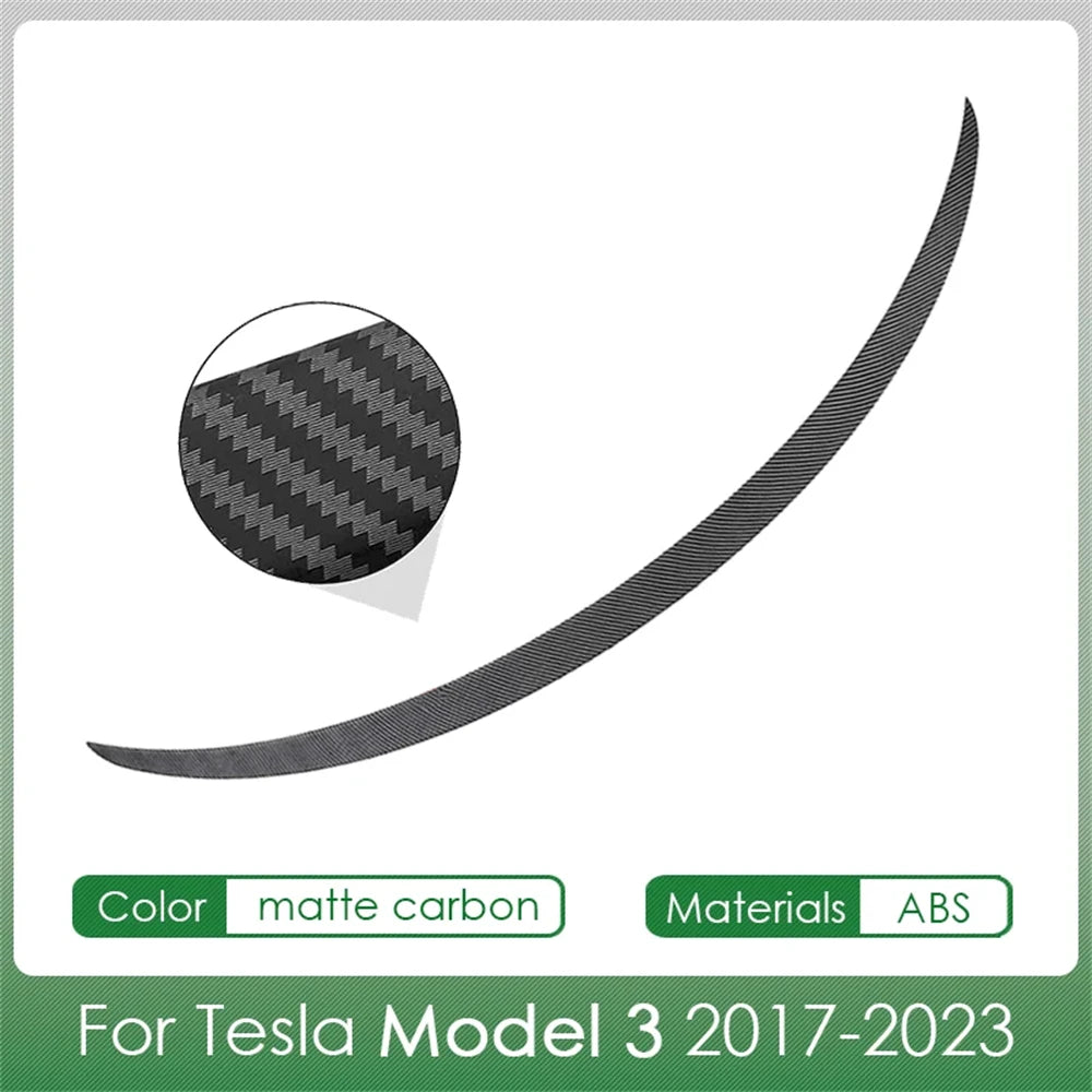 Newest Model 3 Highland 2025 Rear Spoiler – High-Performance Wing for Tesla Model Y (2017-2024) Car Accessories