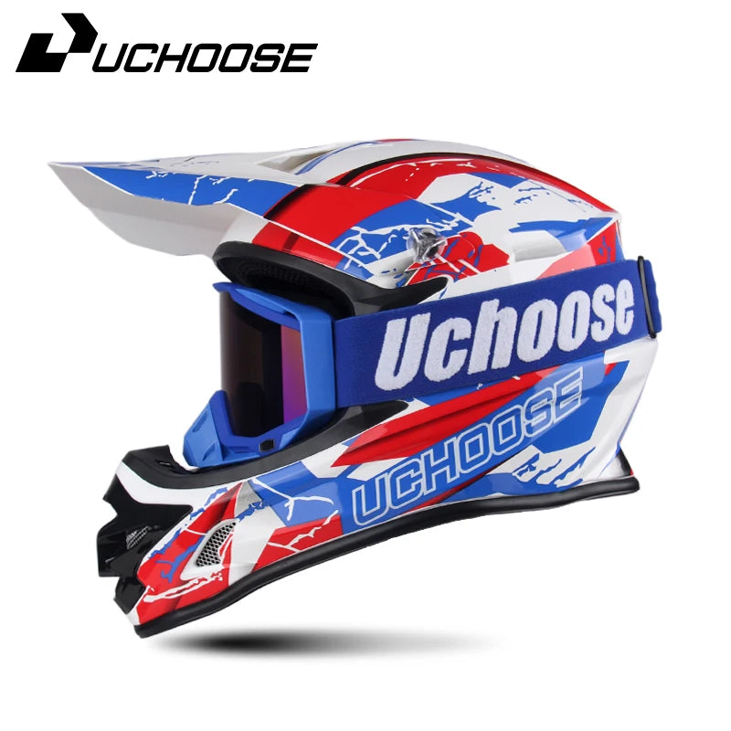 DOT Adult Motocross Helmet – Classic Off-Road Racing Casco for Men & Women, Enduro & Downhill Kask