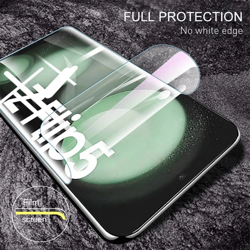 6-in-1 Hydrogel Film for Samsung Galaxy Z Flip 5/6 – Rear Camera Lens & Front Screen Protector