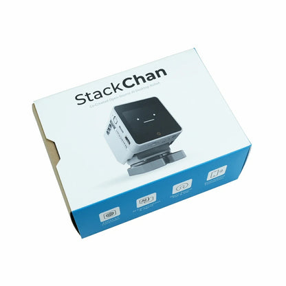 M5Stack StackChan AI Desktop Robot - Kawaii Open-Source ESP32-S3 Interactive Robot Companion