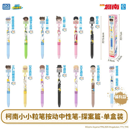 Detective Conan Mini Gel Pen - Kaito Kid Anime Blind Box Pen for School & Office
