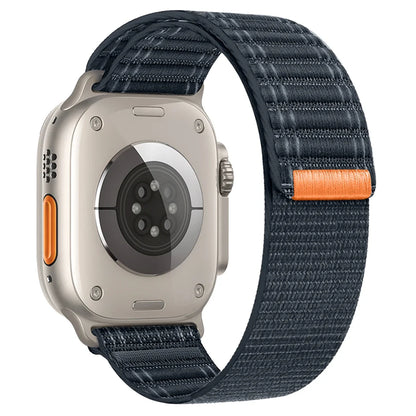 Nylon Strap for Apple Watch Band – Wave Pattern Bracelet for Ultra 2, iWatch Series 3-10, 38mm-49mm