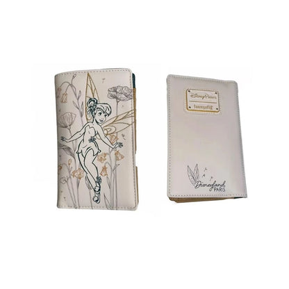 Disney Loungefly Tinker Bell Wallet — Embroidered Card & Coin Purse, Fashion Storage Bag, Gift for Girls