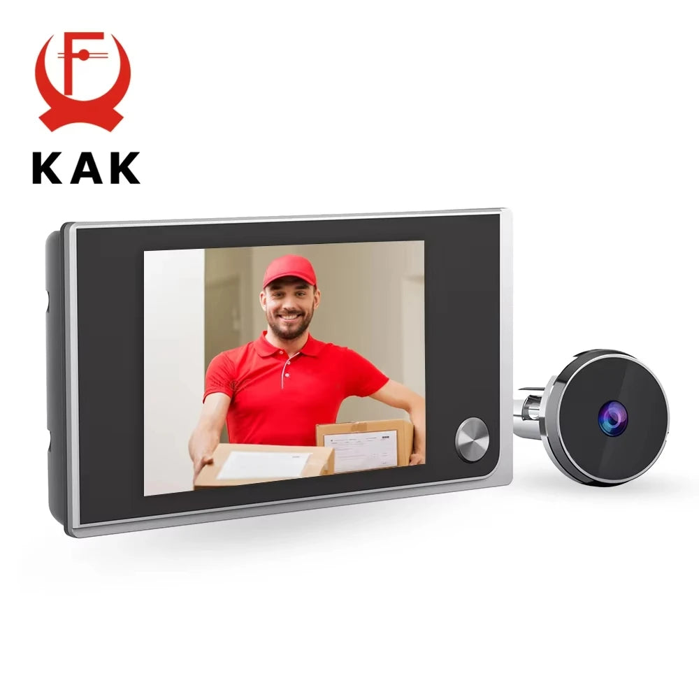 3.5" Digital Door Peephole Camera - 120° Wide Angle HD Electronic Door Viewer Bell Home Security System