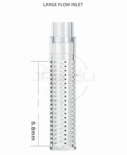 AQUAPRO Aquarium Inlet & Outlet Pipe Set – Plastic Skimmer Lily Flow for Fish Tanks & Bowls