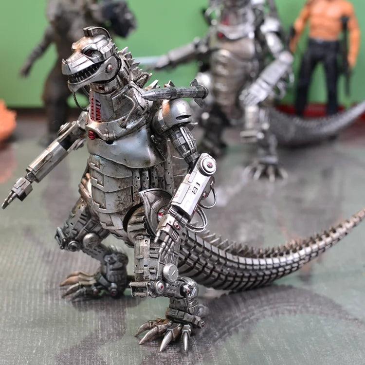 Spot Godzilla & Mecha Godzilla Action Figures – Fully Articulated Anime Model Toys for Kids Collectible Gift