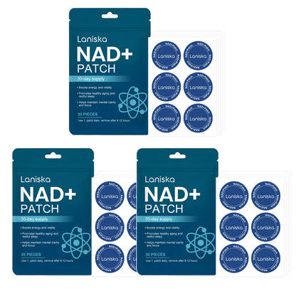NAD+ Body Care Patches - Breathable Skin-Nourishing Daily Wellness Patches for Men & Women