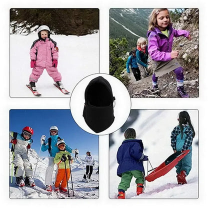 Unisex Winter Thermal Balaclava Hat – Waterproof Fleece Hood & Neck Warmer for Hiking & Outdoor Use