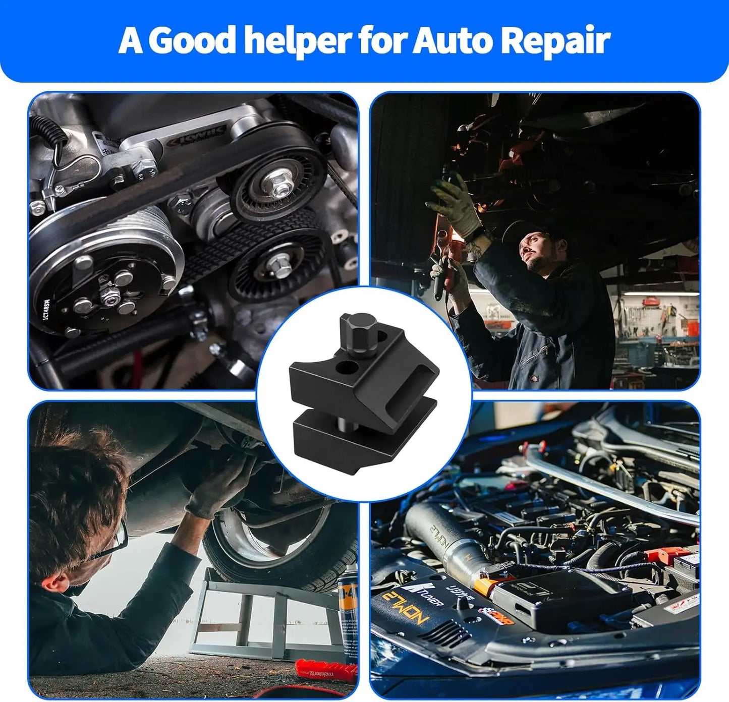 Universal Strut Spreader Tool - Suspension Hub Steering Knuckle Shock Absorber Removal Tool