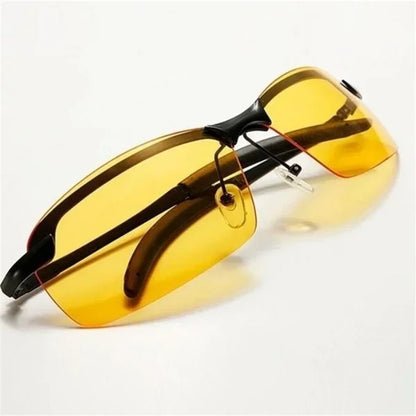 Anti-UV Night Vision Cycling Sunglasses — Polarized Day & Night Driving Glasses for Men, Stylish Outdoor Eyewear
