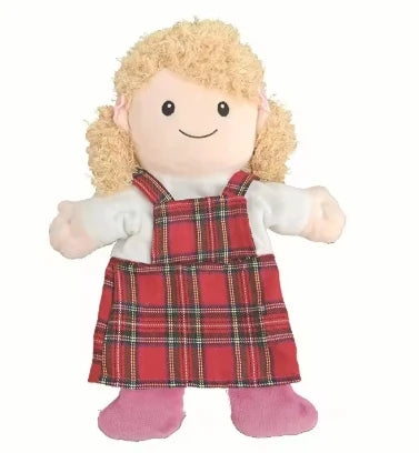 Sesame Street Plush Puppet Toys - Soft Stuffed Cartoon Figures for Kids Pretend Play & Collection