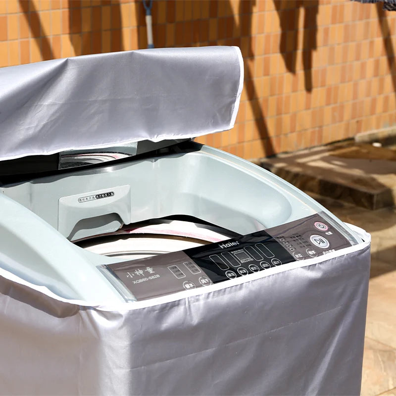 Waterproof Sun Protection Dryer & Washing Machine Cover - Household Dustproof Protective Cover