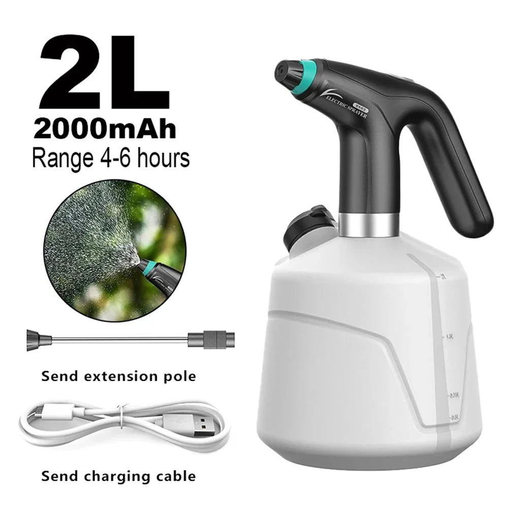 Electric Agriculture Sprayer - Multipurpose Garden Watering and Pesticide Dispenser for Disinfection and Irrigation, Essential Garden Tool