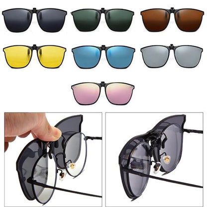 Polarized Clip-On Myopia Glasses – Night Vision Driving Goggles UV Resistant Outdoor Sunglasses