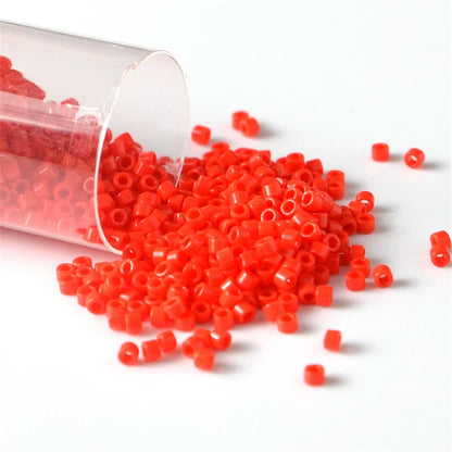 Miyuki Delica Seed Beads - 11/0 Glass Beads for DIY Jewelry, Bracelet Making & Craft Projects