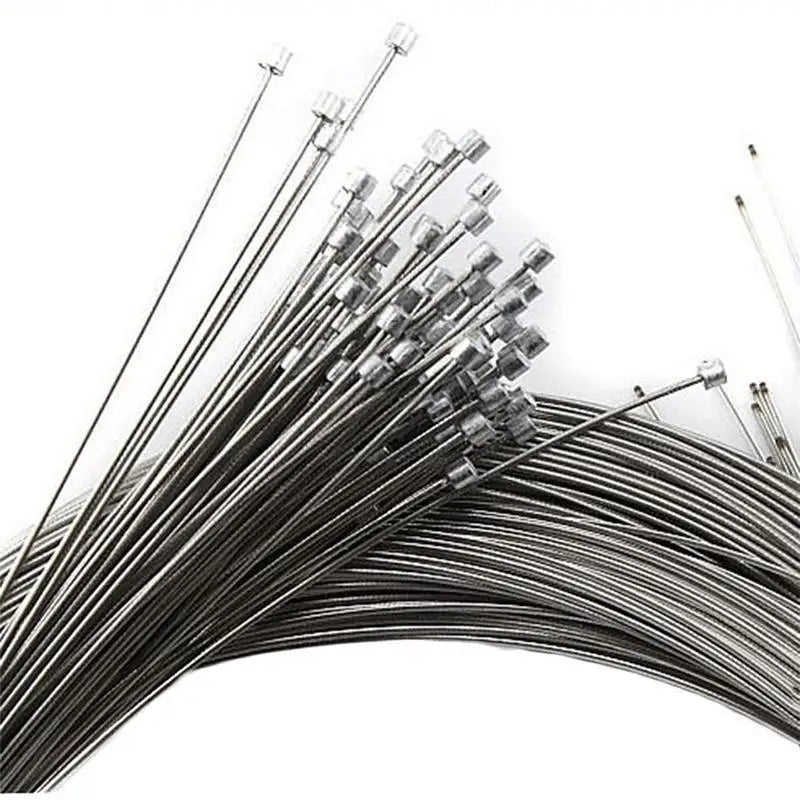 MTB Bicycle Brake Cable Set - 2M Gear Shifter Speed Line Inner Wire for Road Bike & Fixed Gear Cycling Repair